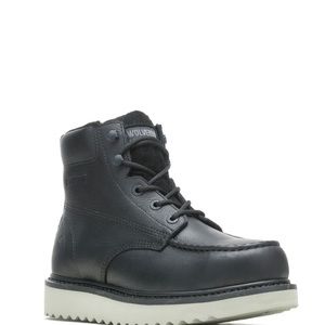 Wolverine work boots loader steal toe